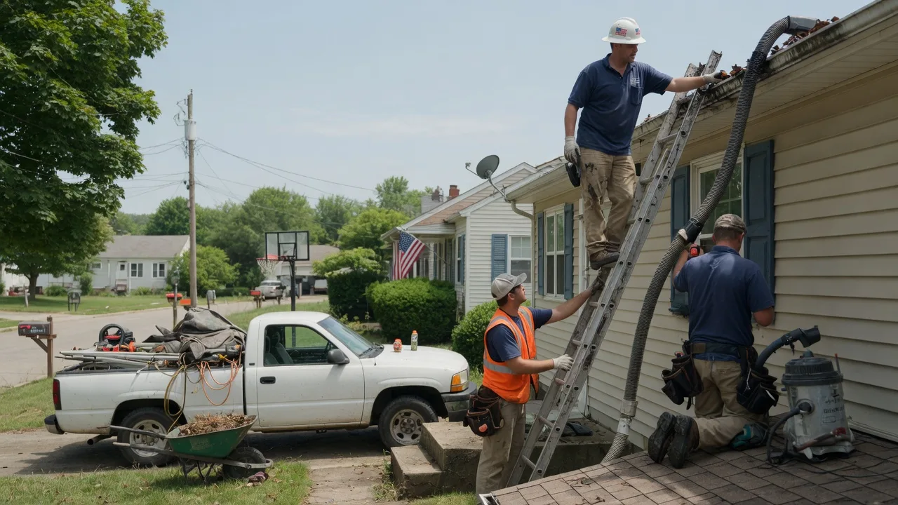 Gutter Installation in Griffithsville, WV near me
